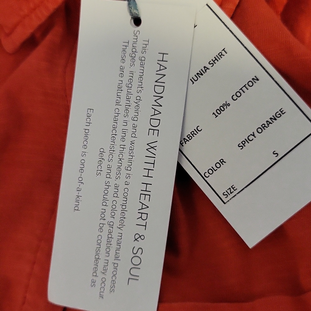 CAITE "Junia" Button-down Embroidered Shirt - Picture 9 of 10